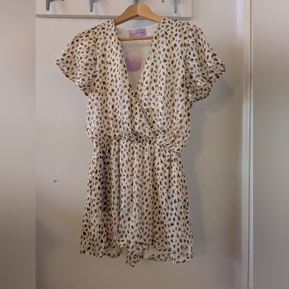 Wysteria Lane Pants - Leopard Print Women's Romper